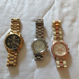 BUNDLE 3 Michael Kors watchs